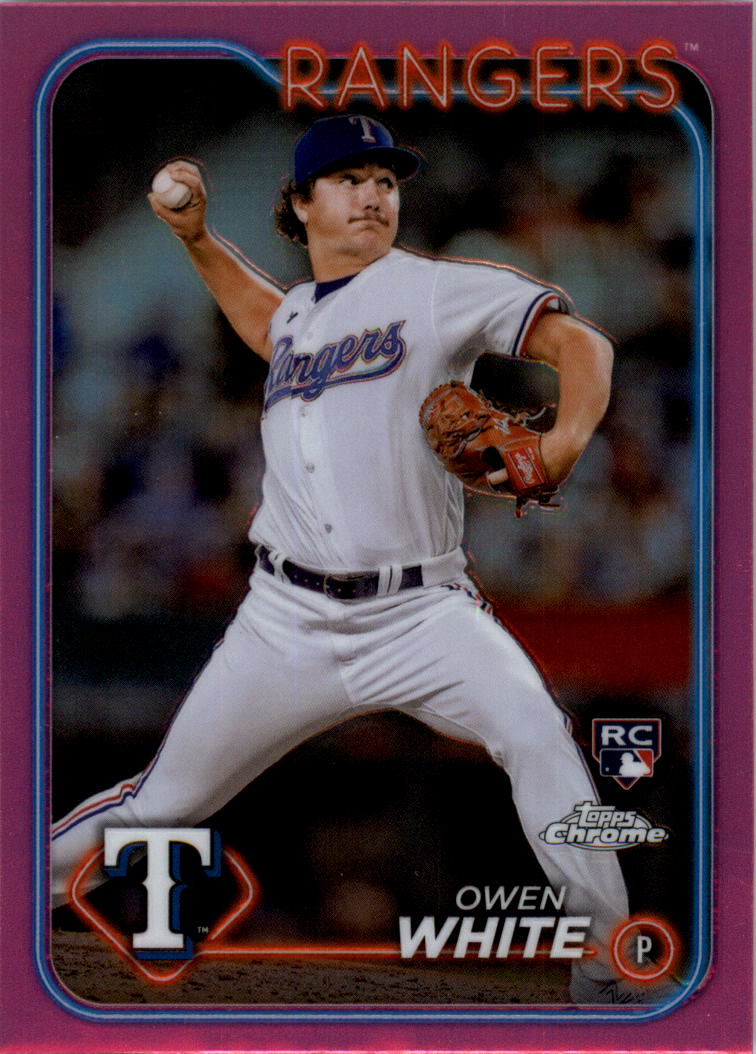 2024 Topps Chrome Pink Refractors Baseballkarte Auswahl (Inserts) - Bild 266 von 385