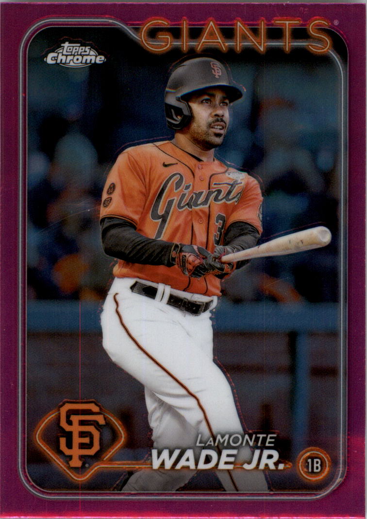 2024 Topps Chrome Pink Refractors Baseballkarte Auswahl (Inserts) - Bild 284 von 385