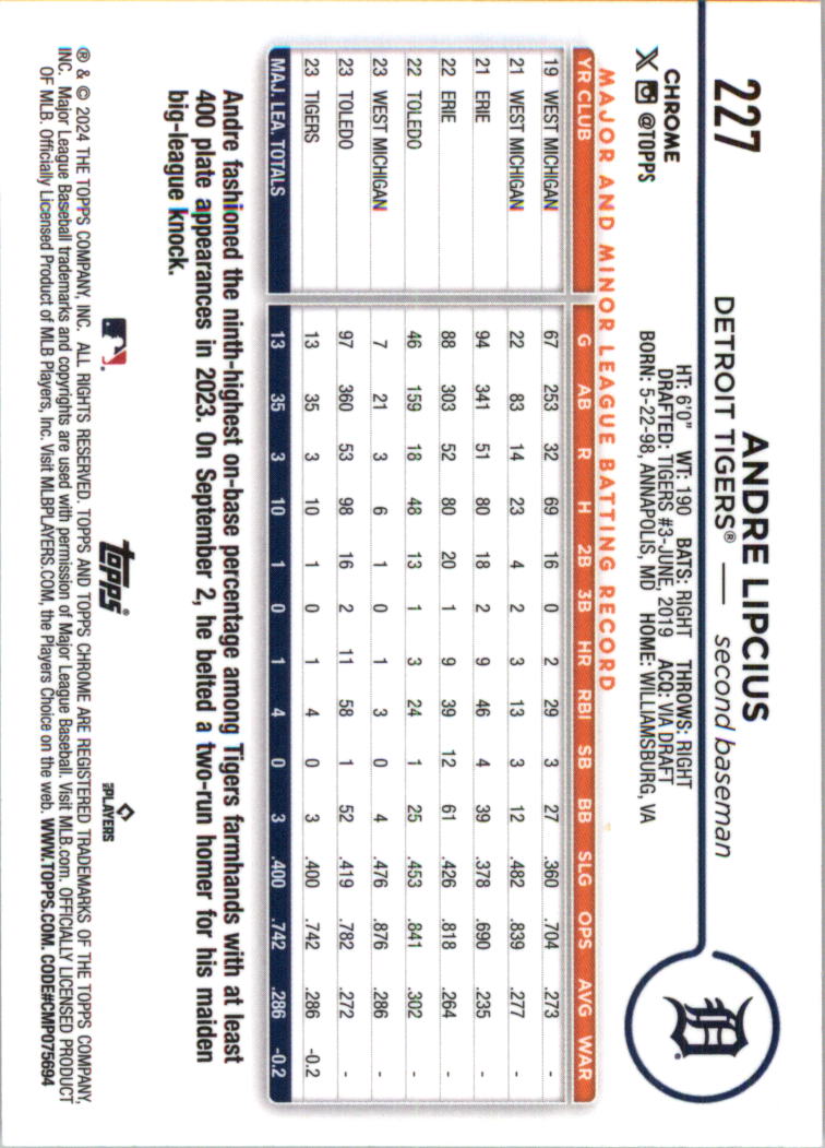 2024 Topps Chrome Pink Refractors Baseballkarte Auswahl (Inserts) - Bild 293 von 385