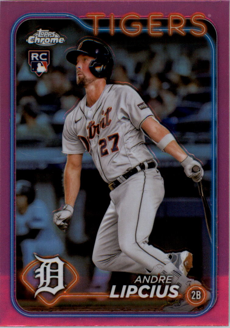2024 Topps Chrome Pink Refractors Baseballkarte Auswahl (Inserts) - Bild 292 von 385