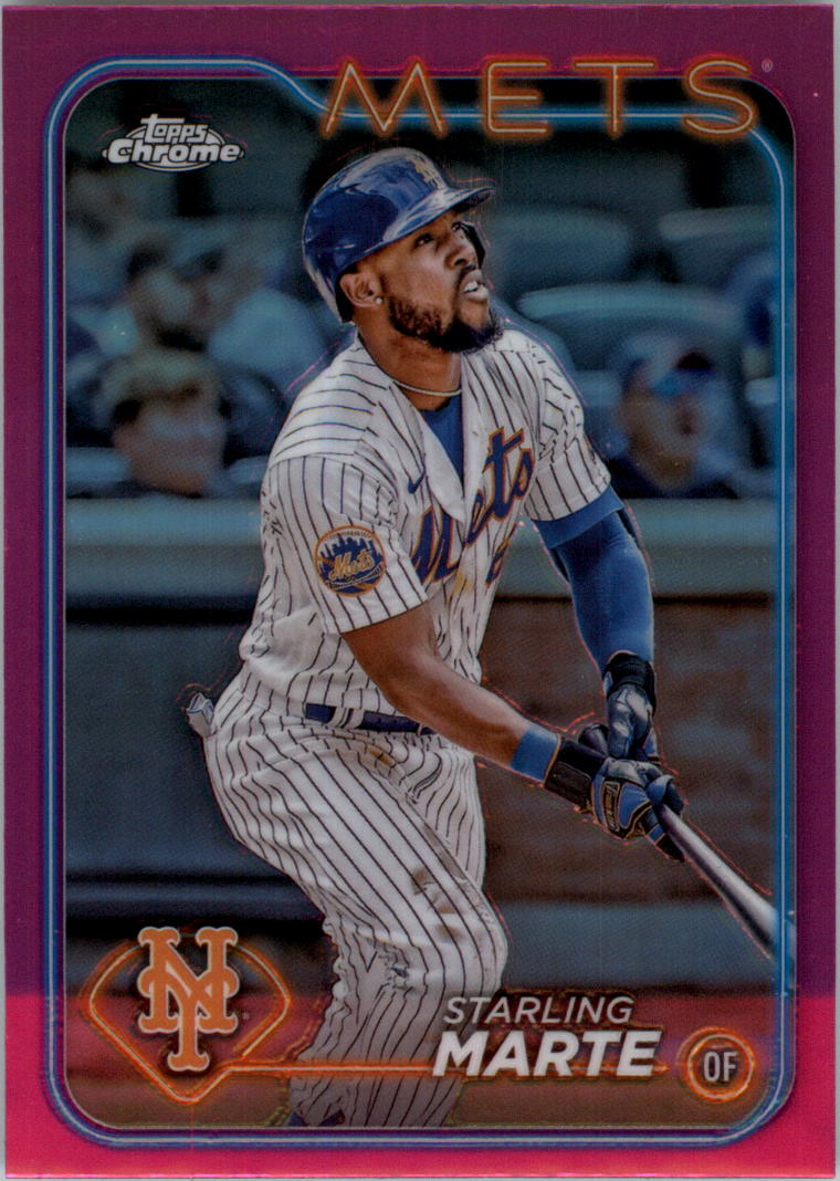 2024 Topps Chrome Pink Refractors Baseballkarte Auswahl (Inserts) - Bild 330 von 385