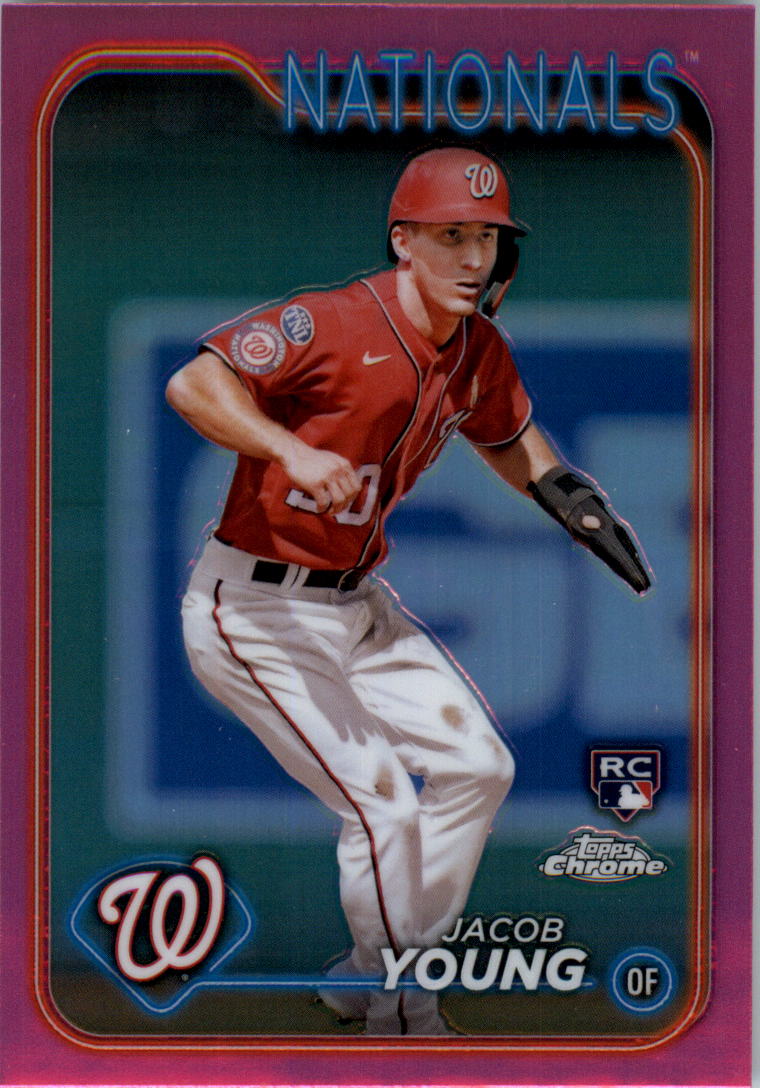 2024 Topps Chrome Pink Refractors Baseballkarte Auswahl (Inserts) - Bild 340 von 385