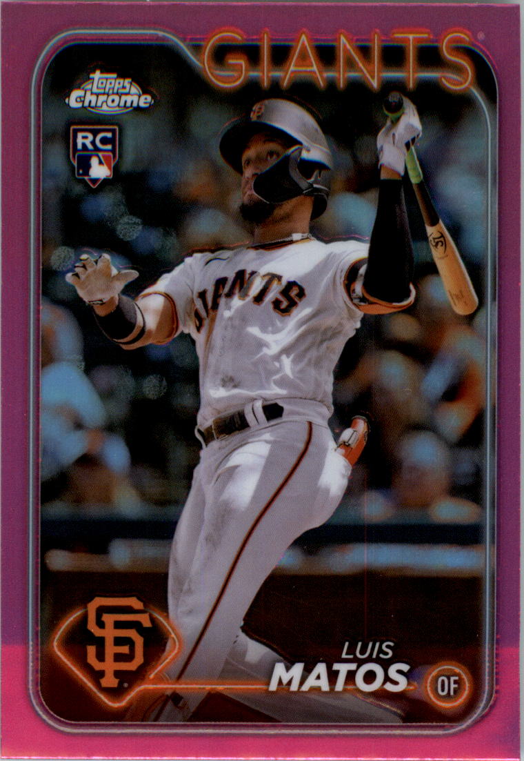 2024 Topps Chrome Pink Refractors Baseballkarte Auswahl (Inserts) - Bild 348 von 385