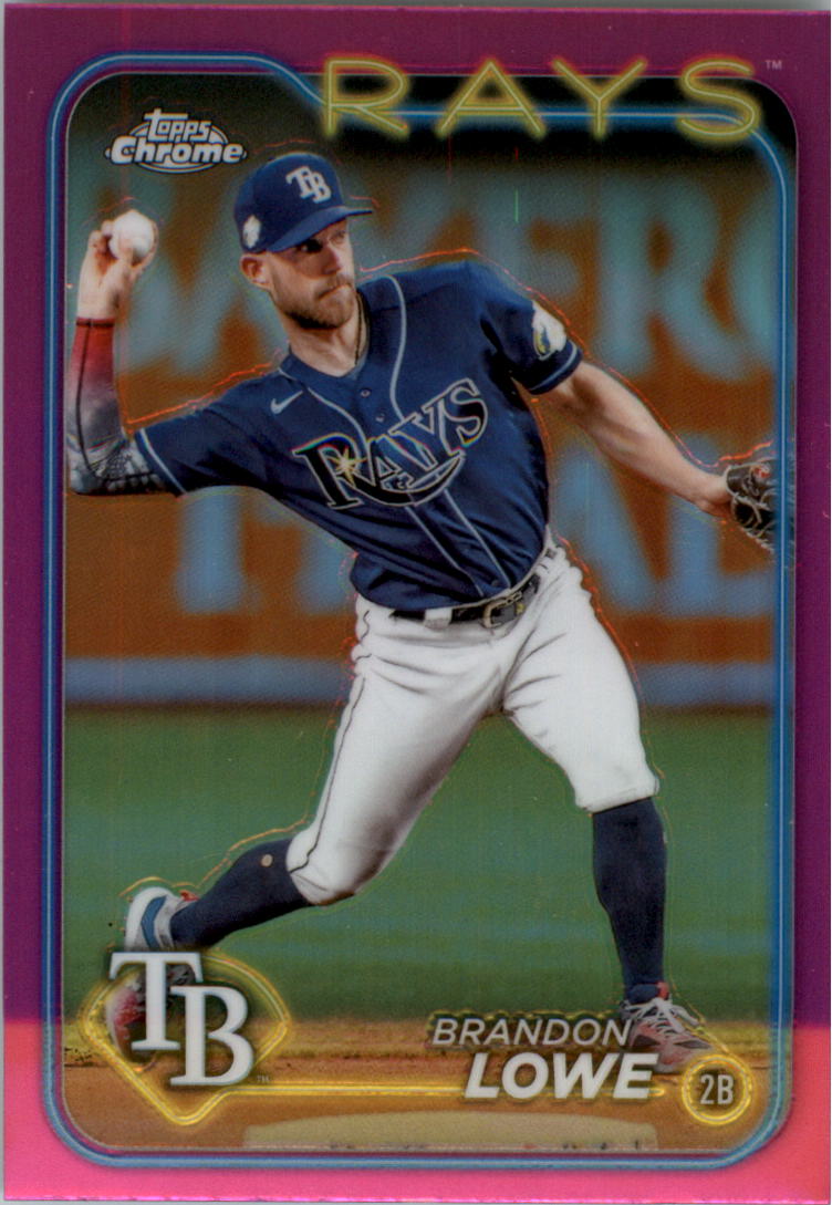 2024 Topps Chrome Pink Refractors Baseballkarte Auswahl (Inserts) - Bild 372 von 385