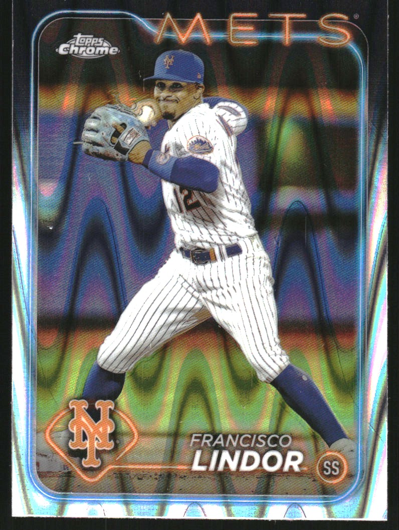 2024 Topps Chrome RayWave Refractors #137 Francisco Lindor