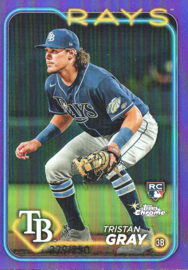 2024 Topps Chrome Baseball Purple Refractors: Pick from List | eBay