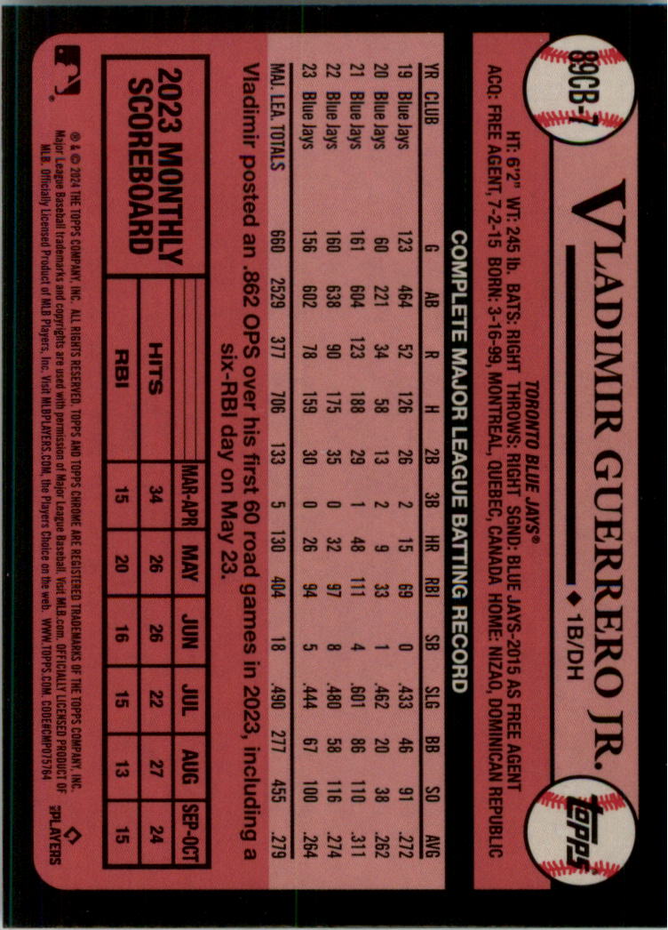 2024 Topps Chrome '89 Topps Baseball Card Pick (Inserts) - Picture 11 of 37