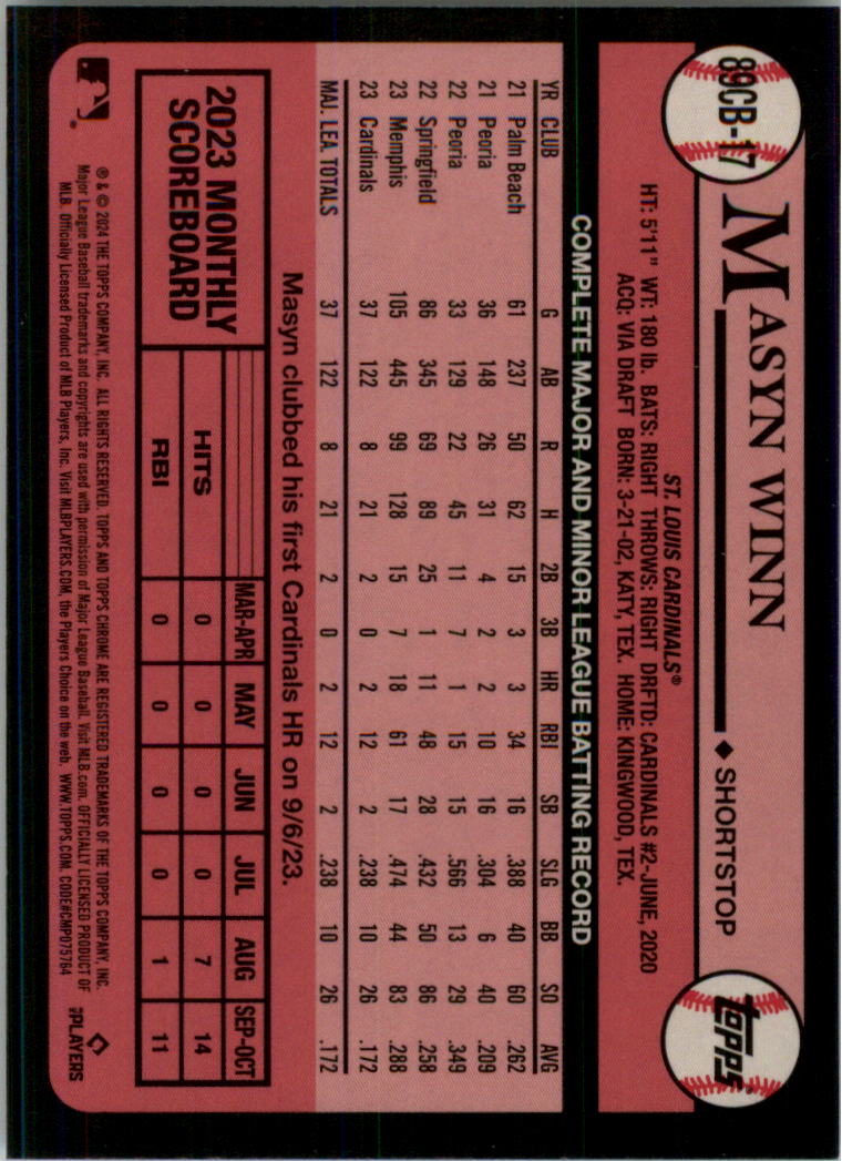 2024 Topps Chrome '89 Topps Baseball Card Pick (Inserts) - Picture 31 of 37