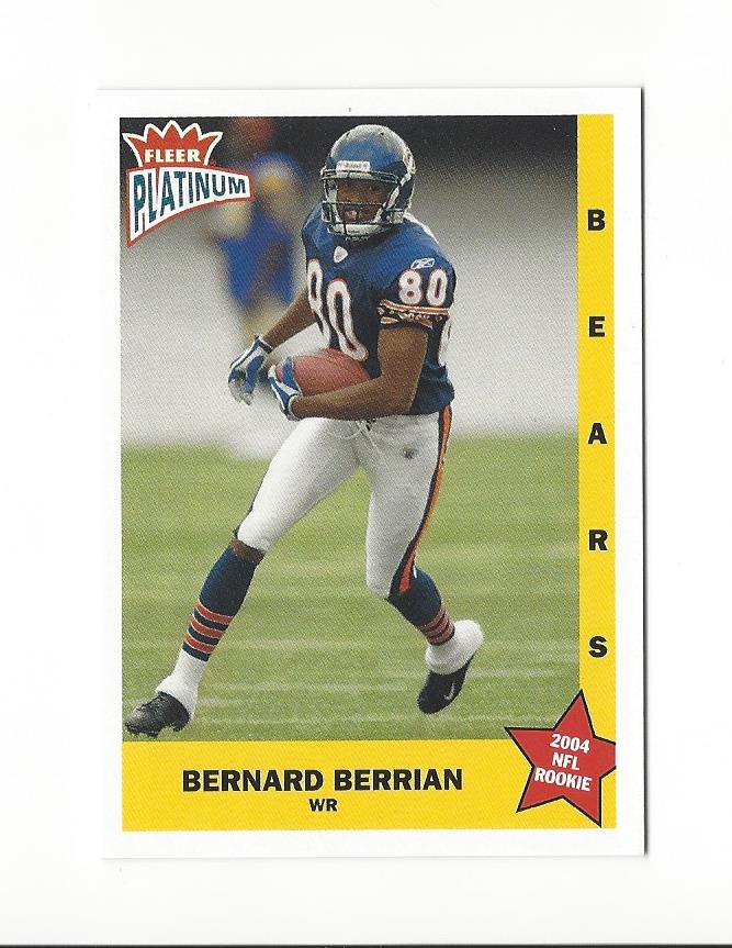 2004 Fleer Platinum #159 Bernard Berrian RC