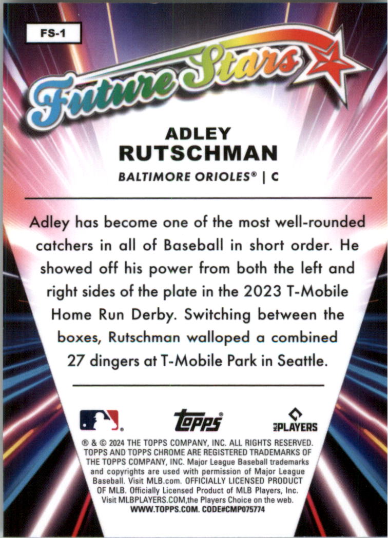 2024 Topps Chrome Future Stars Baseball Card Pick (Inserts) - Picture 3 of 41