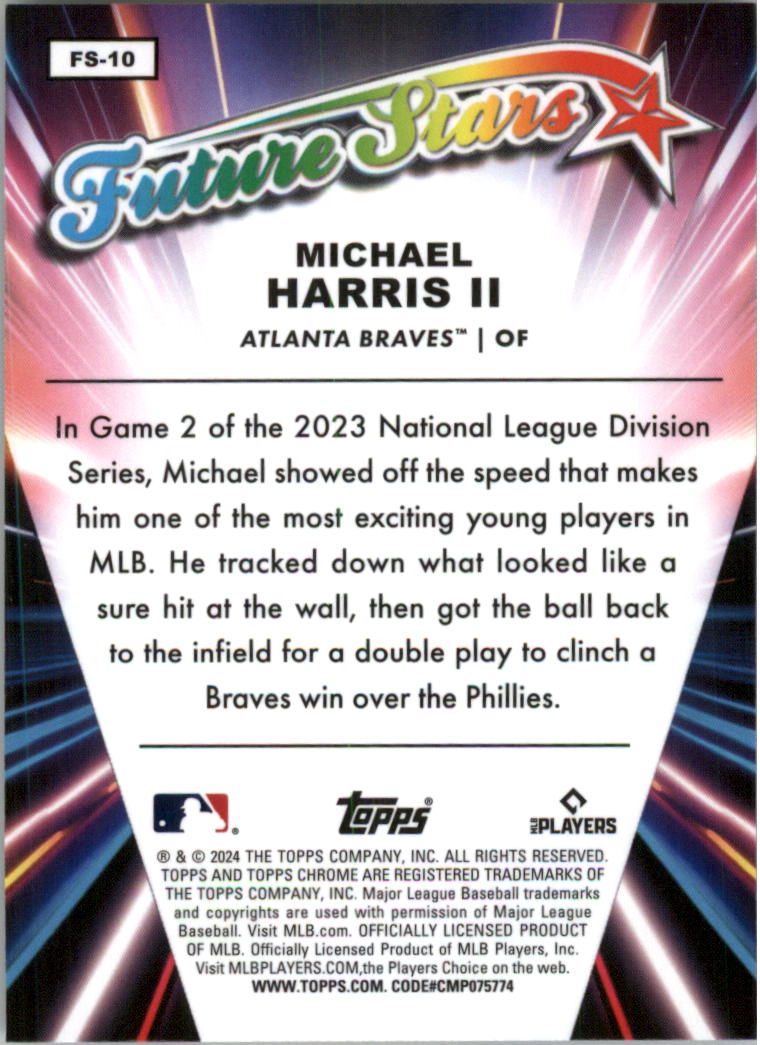 2024 Topps Chrome Future Stars Baseball Card Pick (Inserts) - Picture 21 of 41