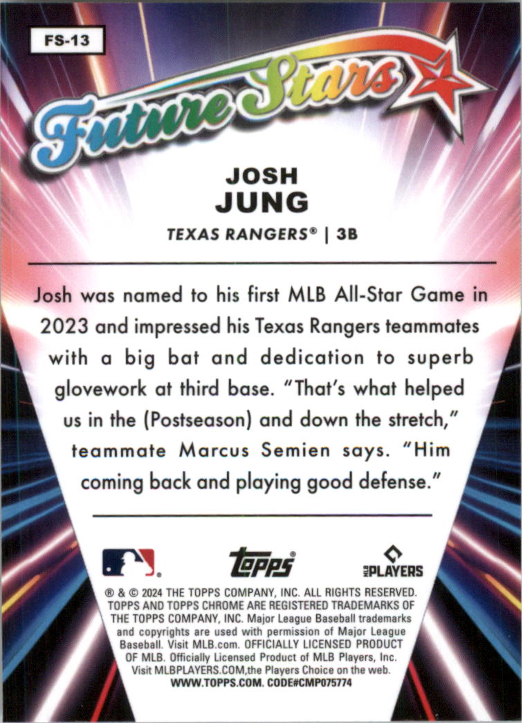 2024 Topps Chrome Future Stars Baseball Card Pick (Inserts) - Picture 27 of 41