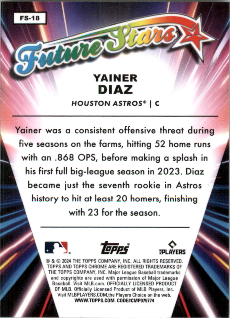 2024 Topps Chrome Future Stars Baseball Card Pick (Inserts) - Picture 37 of 41