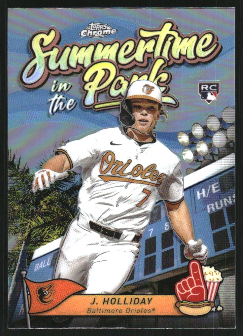 2024 Topps Chrome Summertime in the Park #SITP8 Jackson Holliday