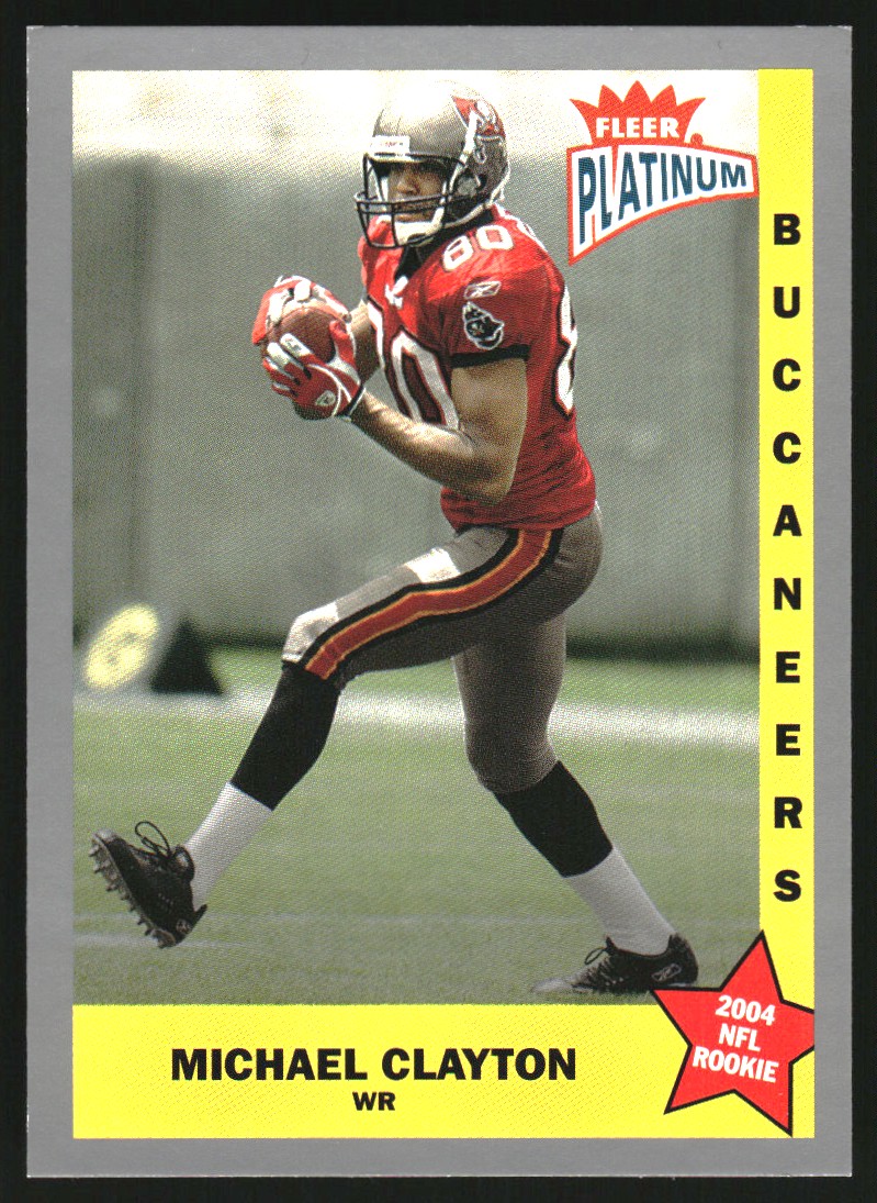 2004 Fleer Platinum Finish #147 Michael Clayton