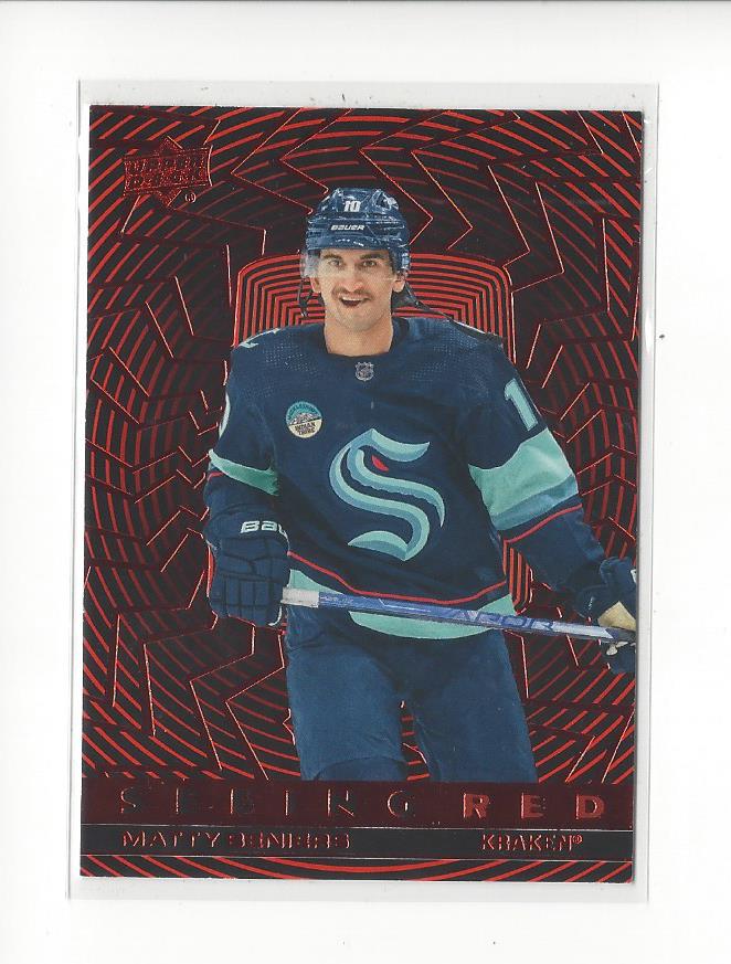 2023-24 Upper Deck Hockey Seeing Red Insert Singles - You Choose