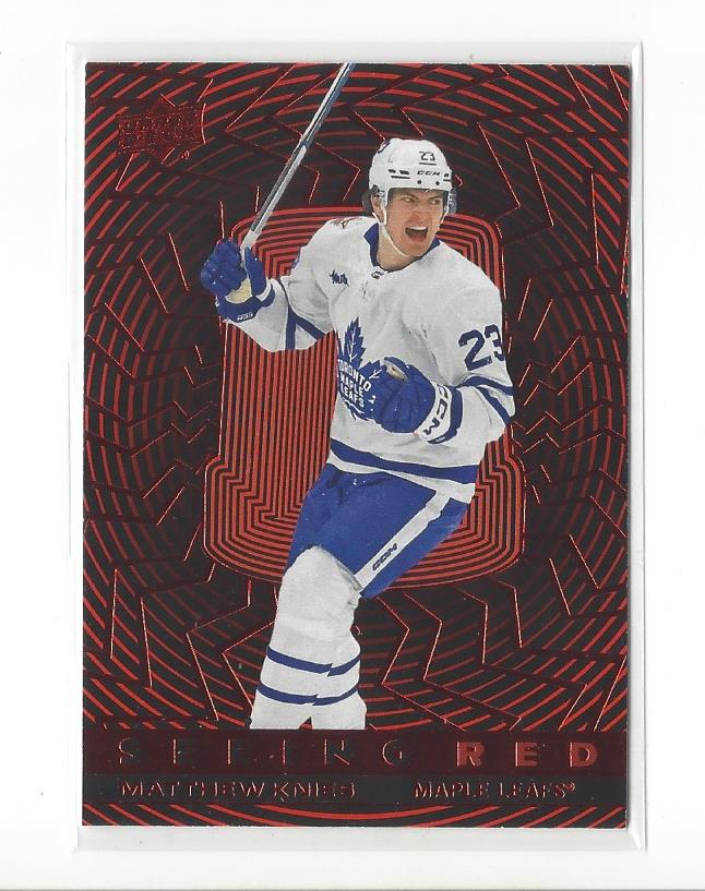 2023-24 Upper Deck Hockey Seeing Red Insert Singles - You Choose