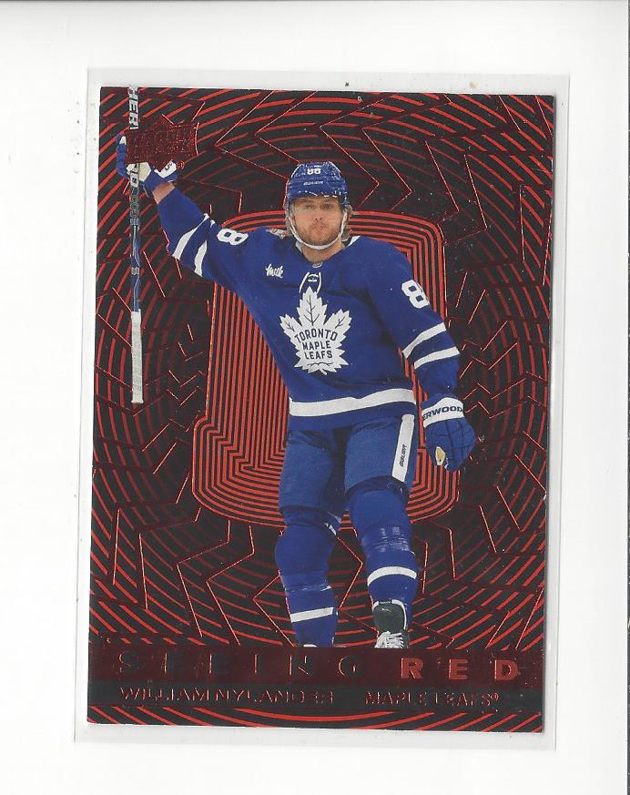 2023-24 Upper Deck Hockey Seeing Red Insert Singles - You Choose