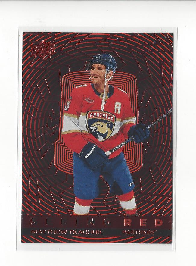 2023-24 Upper Deck Hockey Seeing Red Insert Singles - You Choose