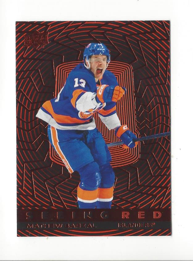 2023-24 Upper Deck Hockey Seeing Red Insert Singles - You Choose