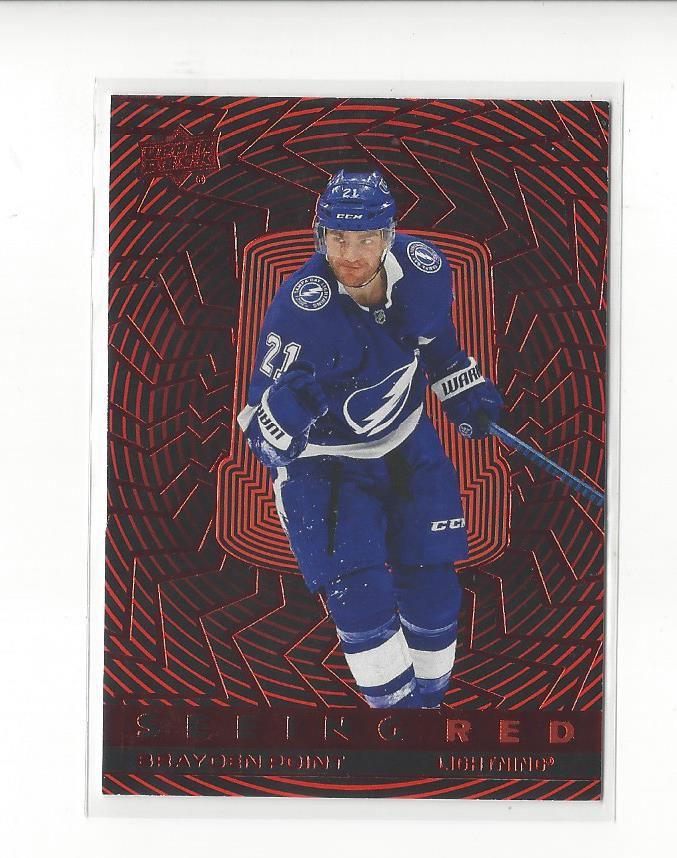 2023-24 Upper Deck Hockey Seeing Red Insert Singles - You Choose