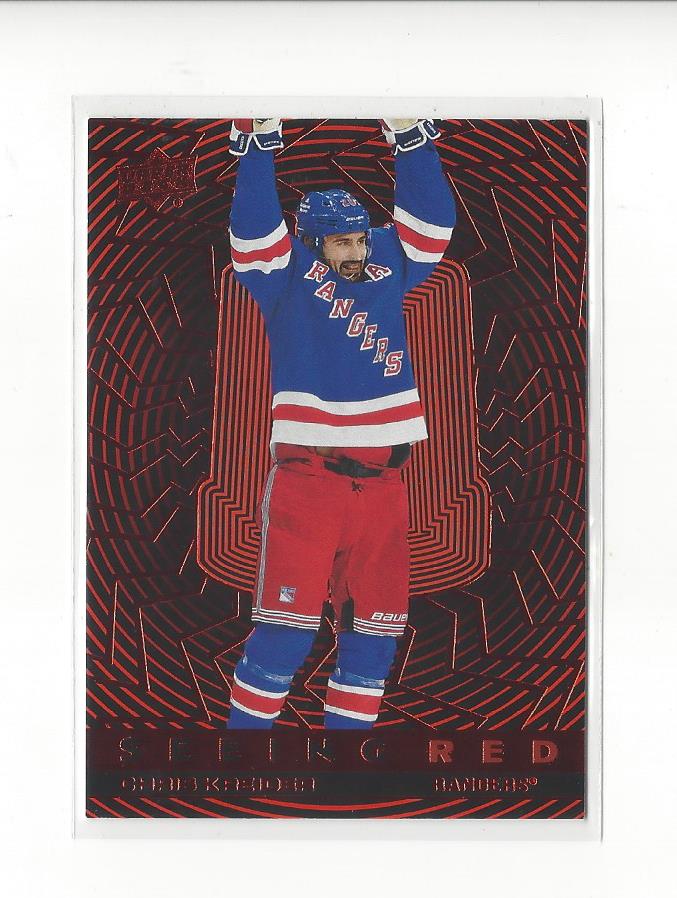 2023-24 Upper Deck Hockey Seeing Red Insert Singles - You Choose