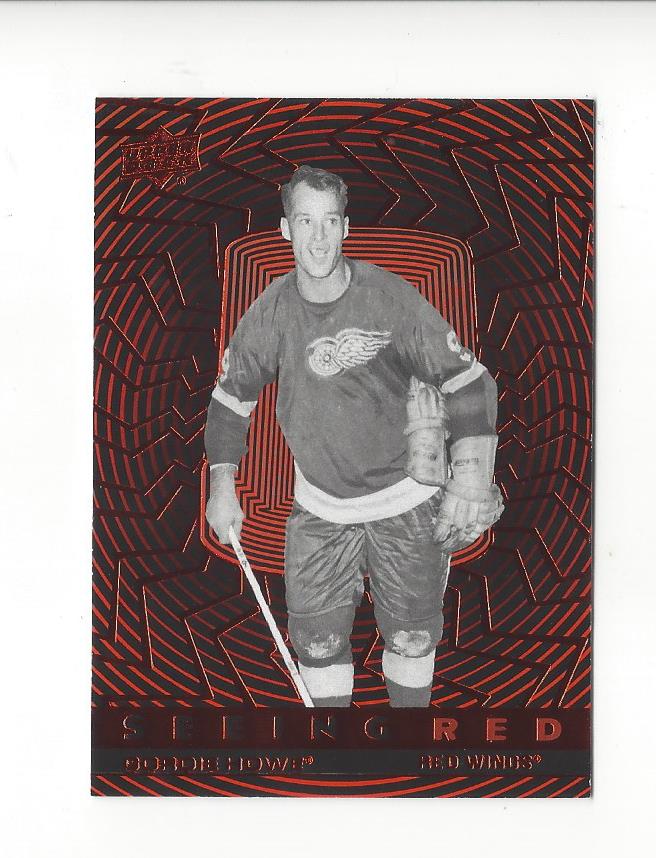 2023-24 Upper Deck Hockey Seeing Red Insert Singles - You Choose