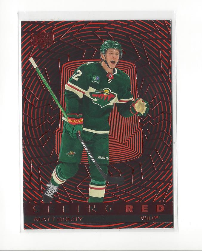 2023-24 Upper Deck Hockey Seeing Red Insert Singles - You Choose