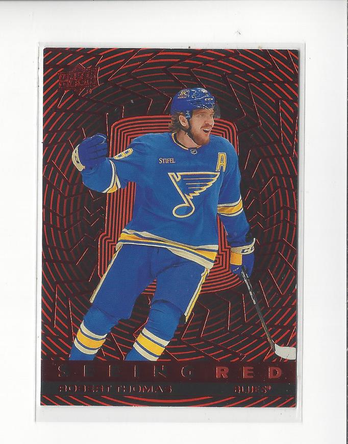 2023-24 Upper Deck Hockey Seeing Red Insert Singles - You Choose