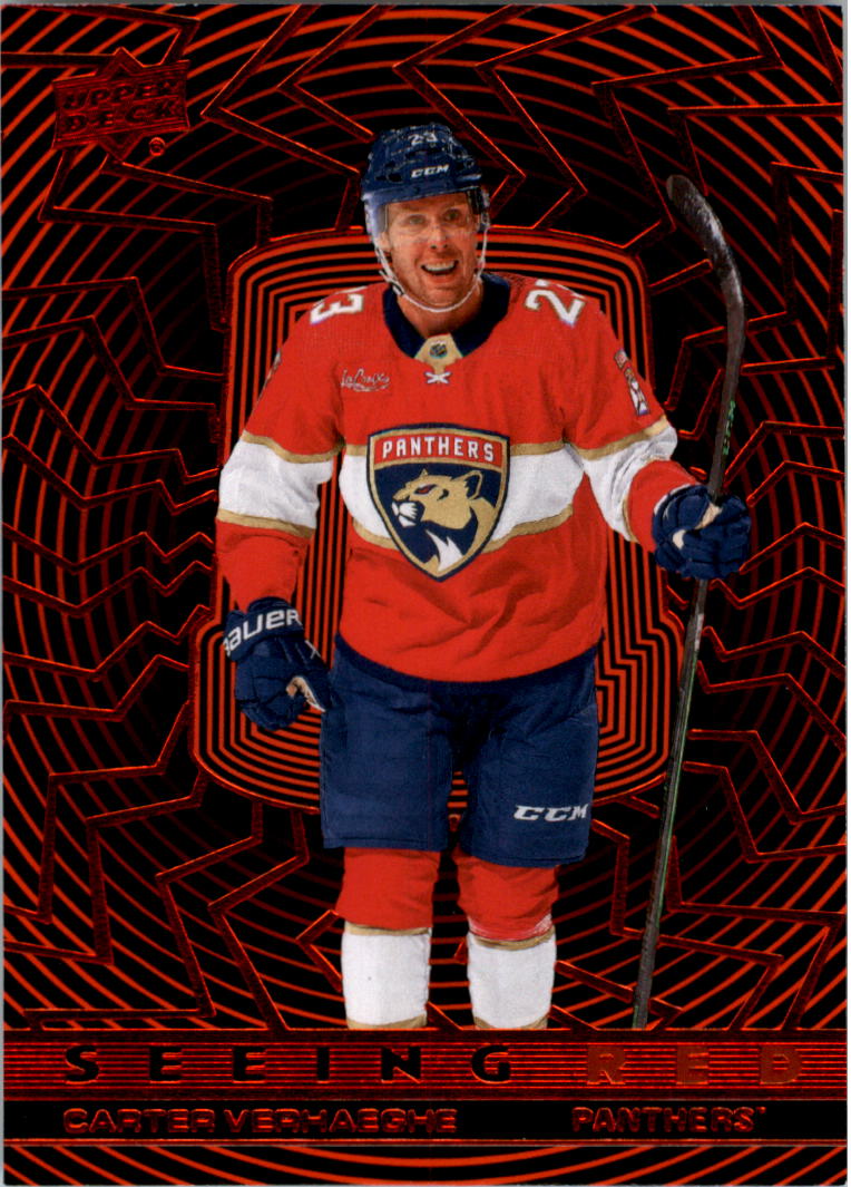 2023-24 Upper Deck Seeing Red Hockey Card Pick (Inserts)