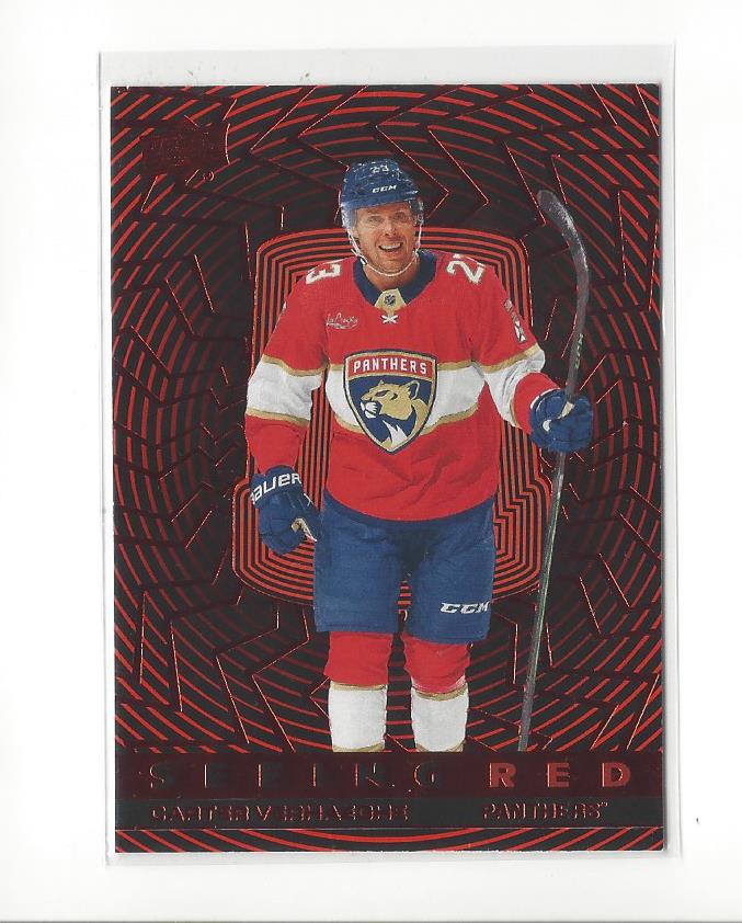 2023-24 Upper Deck Hockey Seeing Red Insert Singles - You Choose