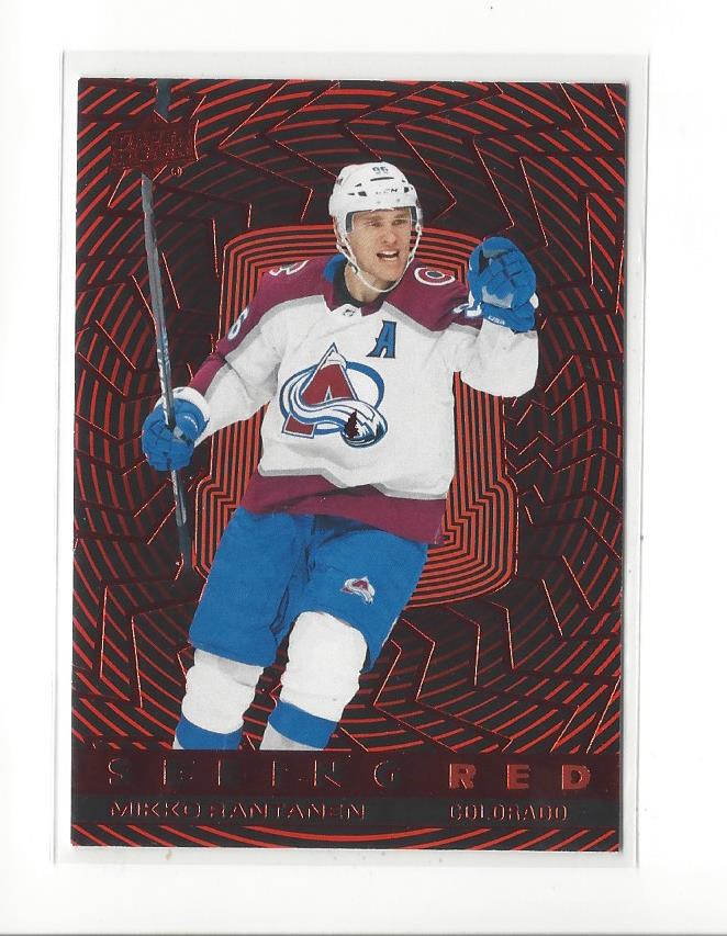 2023-24 Upper Deck Hockey Seeing Red Insert Singles - You Choose