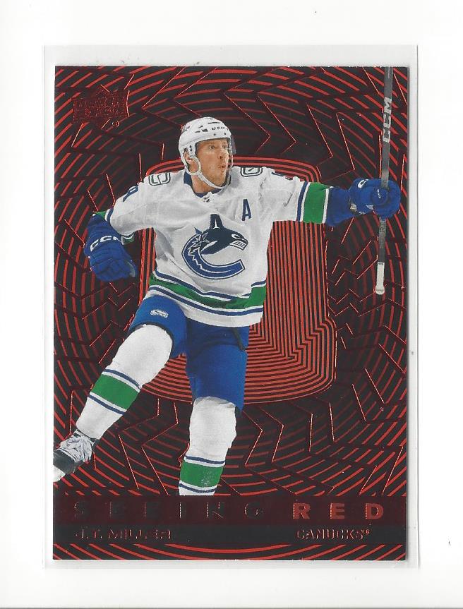 2023-24 Upper Deck Hockey Seeing Red Insert Singles - You Choose