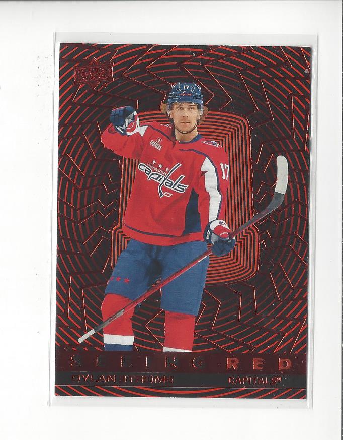 2023-24 Upper Deck Hockey Seeing Red Insert Singles - You Choose