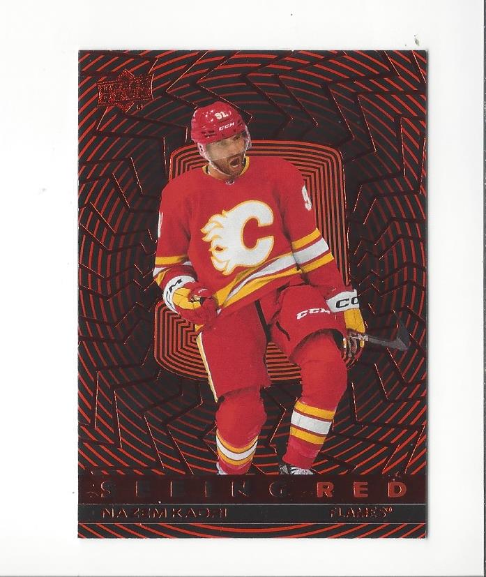 2023-24 Upper Deck Hockey Seeing Red Insert Singles - You Choose