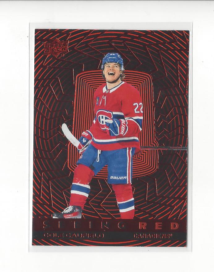 2023-24 Upper Deck Hockey Seeing Red Insert Singles - You Choose