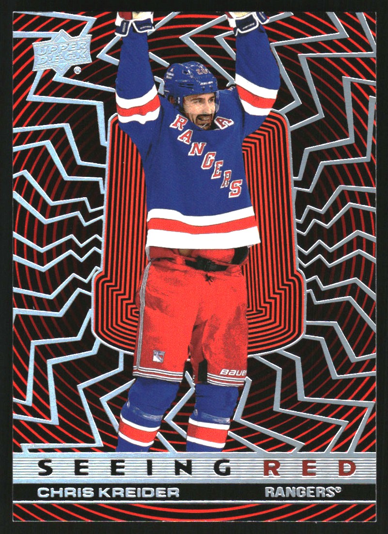 2023-24 Upper Deck Seeing Red Silver Spectrum #SR29 Chris Kreider