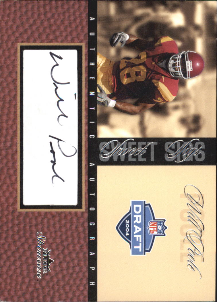2004 Fleer Showcase Sweet Sigs Silver #WP1 Will Poole/149