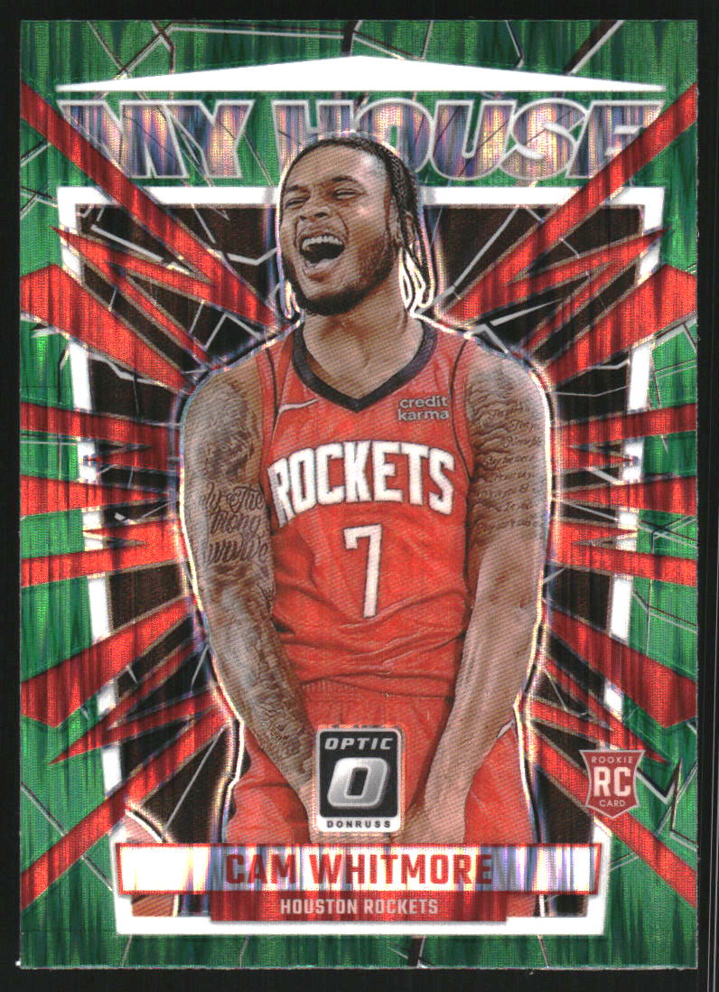 2023-24 Donruss Optic My House Green Shock #12 Cam Whitmore