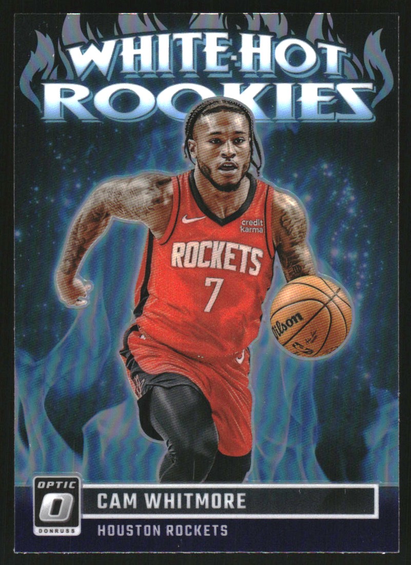 2023-24 Donruss Optic White Hot Rookies Purple #5 Cam Whitmore