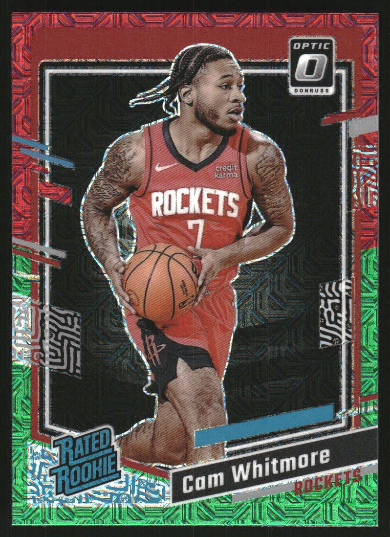 2023-24 Donruss Optic Choice Red and Green #217 Cam Whitmore RR