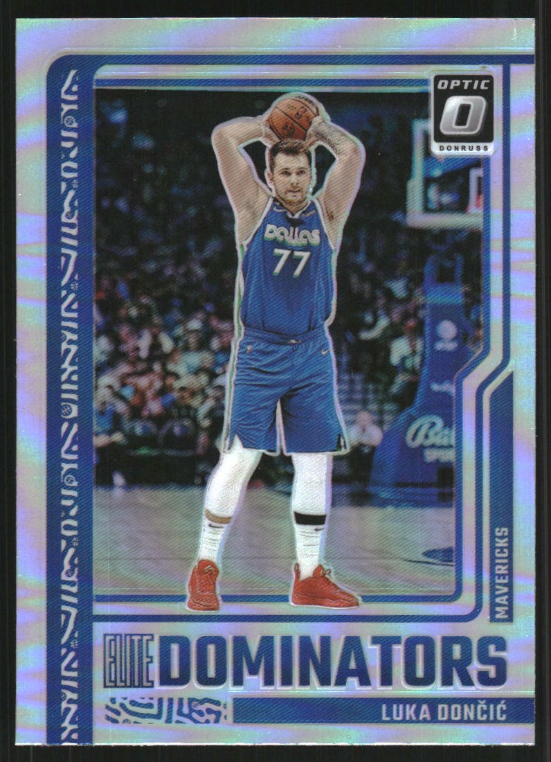2023-24 Donruss Optic Elite Dominators Holo #11 Luka Doncic