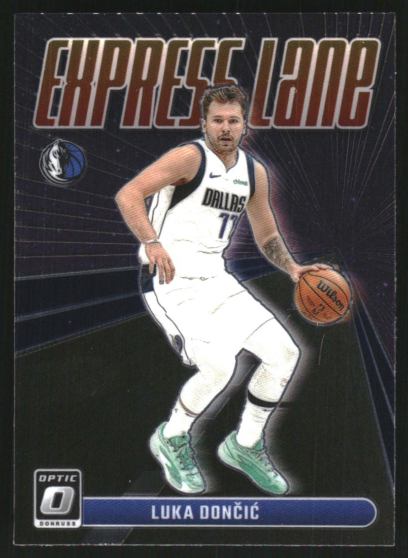2023-24 Donruss Optic Express Lane #13 Luka Doncic