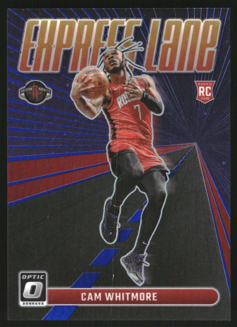 2023-24 Donruss Optic Express Lane Blue #7 Cam Whitmore