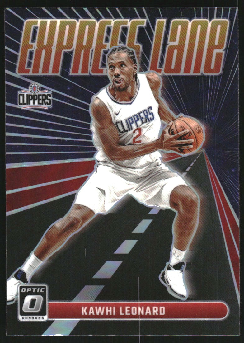 2023-24 Donruss Optic Express Lane Holo #4 Kawhi Leonard