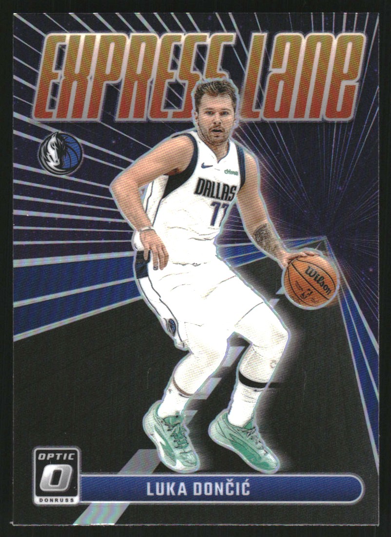 2023-24 Donruss Optic Express Lane Holo #13 Luka Doncic