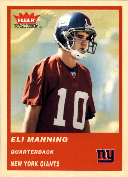 2004 Fleer Tradition #331 Eli Manning RC