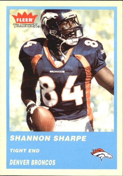2004 Fleer Tradition Blue #131 Shannon Sharpe