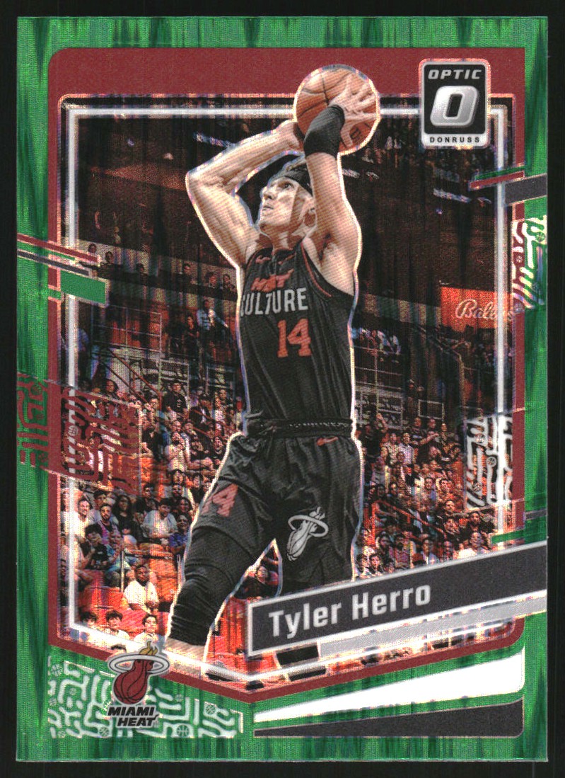 2019 Donruss Optic Gold Vinyl Tyler Herro ROOKIE 1/1 #172 BGS 8.5