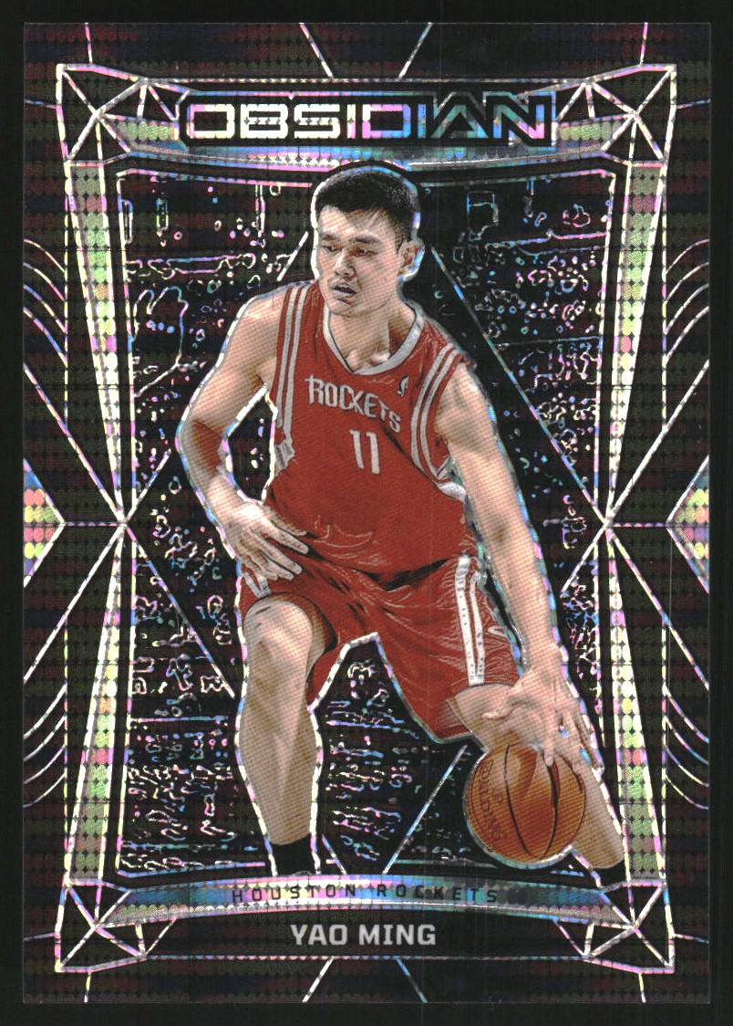 2023-24 Panini Obsidian Electric Etch International #186 Yao Ming